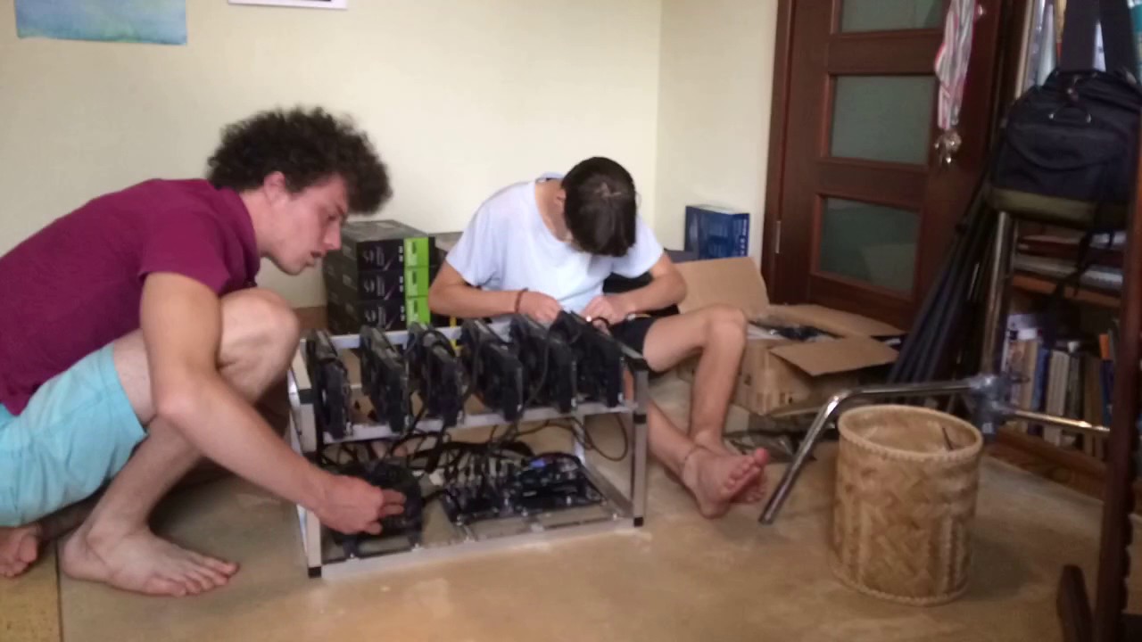 GTX 1060's Ethereum mining Timelapse