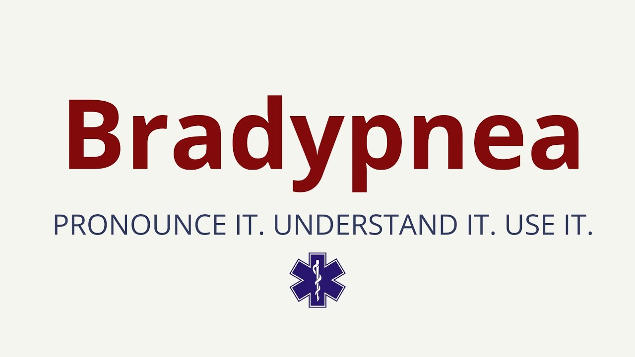 How to Pronounce Bradypnea | Bradypnea Pronunciation | Medical Terms