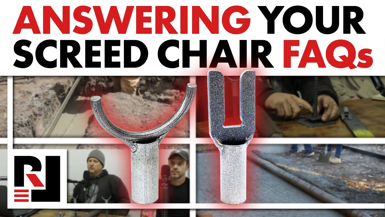 Answering All Your Questions About Concrete Screed Rail Chairs
