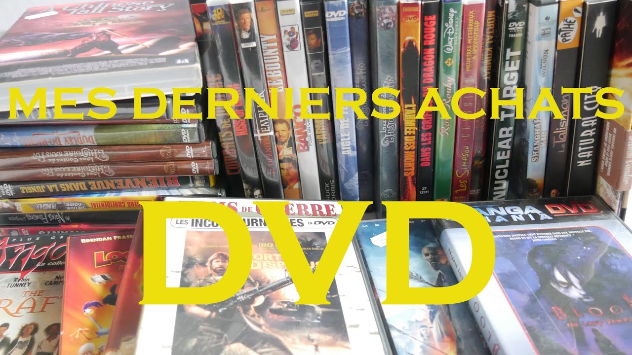 Mes achats de DVD début 2025