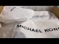 Double unboxing Michael Kors Bag PRESCOTT JET SET CHARM(featuring: အိုင်ရင်းဇင်မာမြင့်) #MK #bag