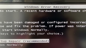 Windows Error Recovery Problem (Solved)