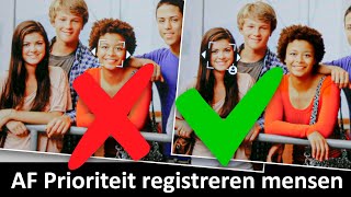 EOS Extra | AF Prioriteit registreren mensen | EOS R3 (Dutch)