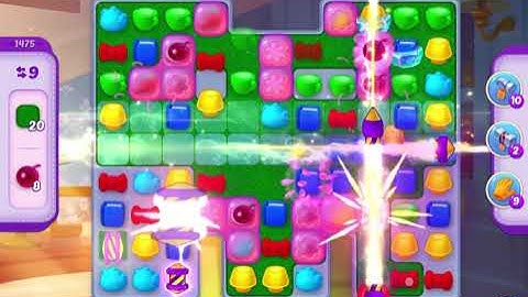 HomeScapes Level 1475 no boosters (14 moves)