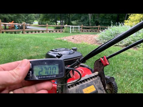 How to Adjust the Engine Speed on a Lawn Mower with a Briggs and Stratton Engine
