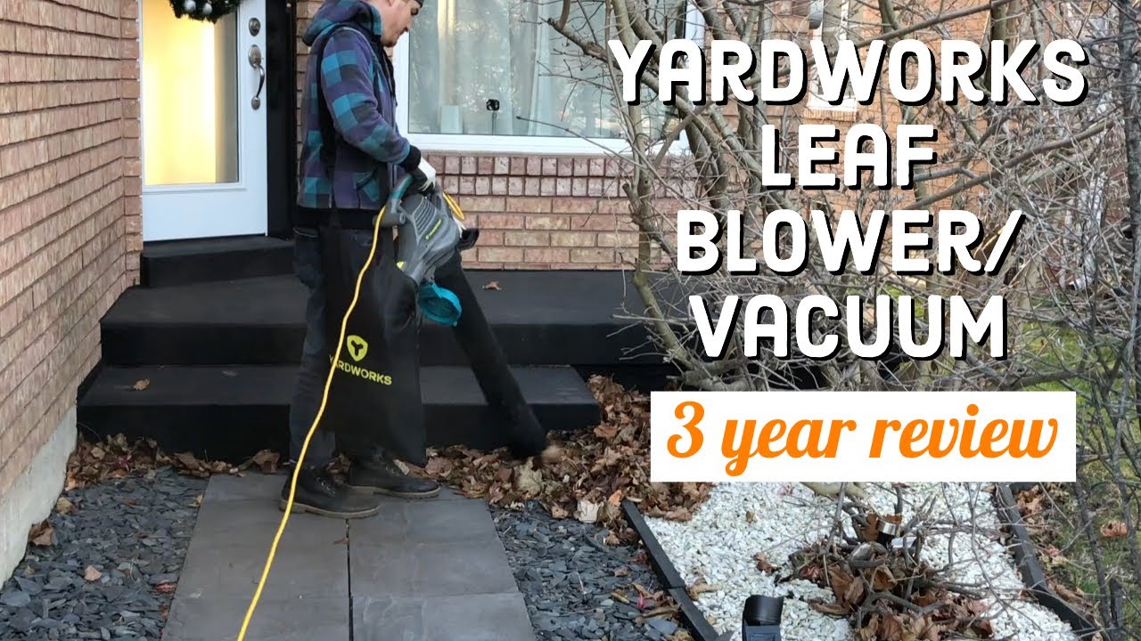 Yardworks 12A Leaf Blower/Vacuum with Aero Force Technology Review