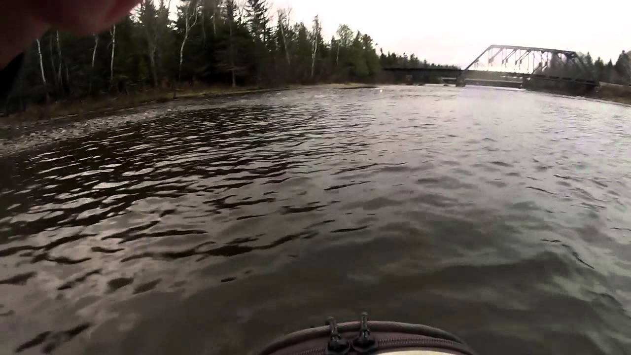 Fly Fishing the East Outlet of the Kennebec River in Greenville, ME