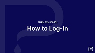 How to Log In - Pay My Fuel App Training screenshot 5