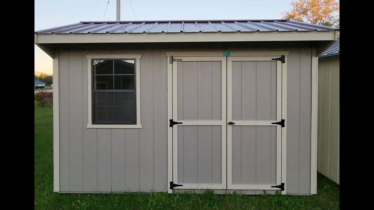 QUAKER GARDEN SHED 8x12