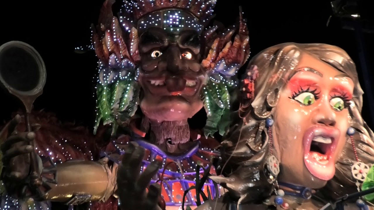 Carnevale 2019 - Sfilata notturna di carri allegorici a Villafranca (Vr) - Carnival night parade