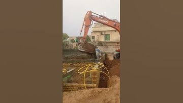 backfilling during house construction