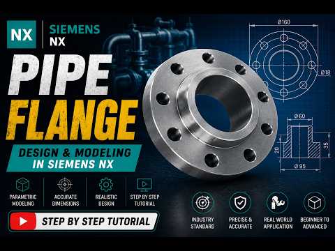 Pipe Flange Design in Siemens NX