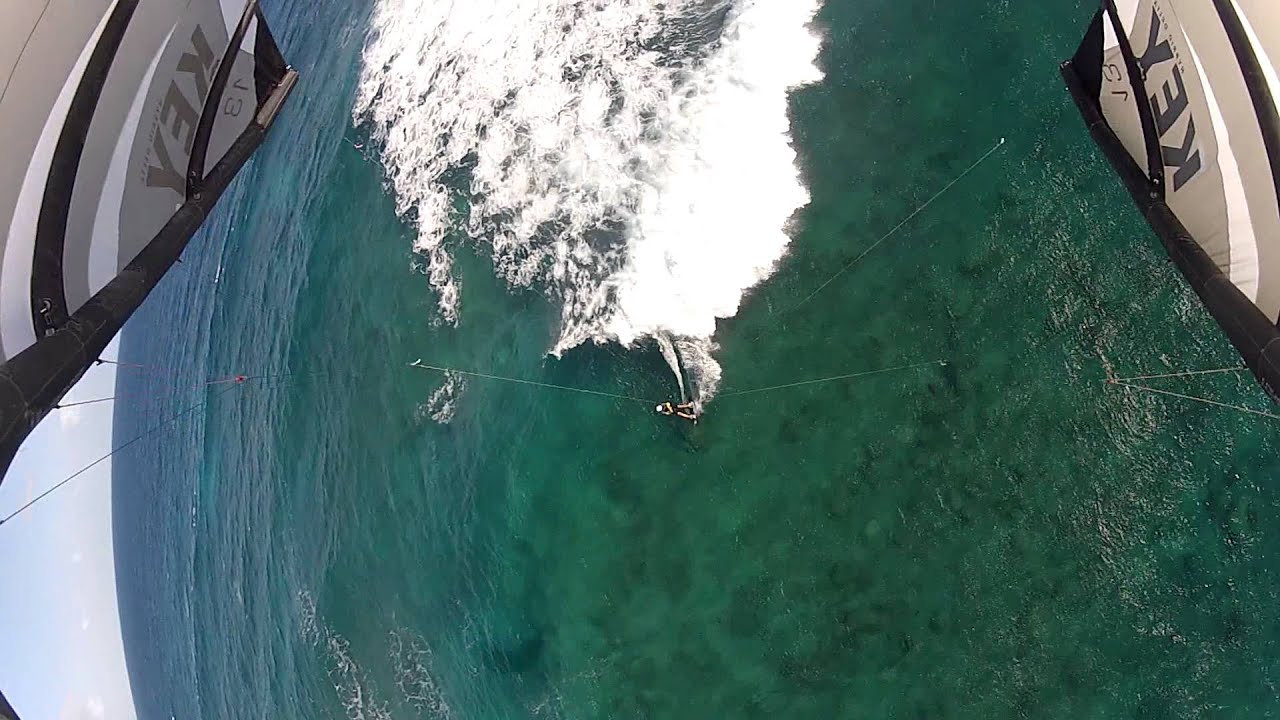 kitesurfing Kauai secret spot at the "PU" YouTube