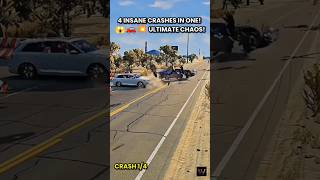 4 Insane Crashes In One   Which Was Worst 1 2 3 Or 4  shorts