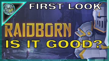 INTERESTING DUNGEON CRAWLER (RAIDBORN) || FIRST LOOK GAMEPLAY ||