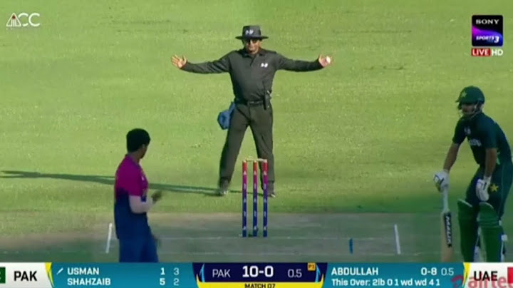 Pakistan u19 Vs Uae u19|Asia Cup 2024 Full Highlights