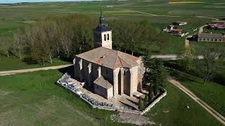 SINGULAR IGLESIA DE PARADINAS #dron #mini3pro #Paradinas #Segovia #Iglesia Ntra Sra de la Asunción