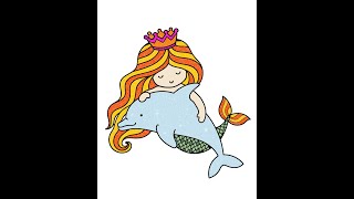 BABY COLORING BOOK : Mermaid Coloring Book