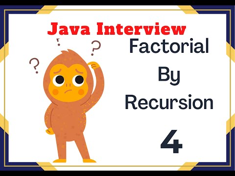 Factorial By Recursion in Java How it works