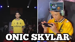 SKYLAR DEBUT IN ONIC ON THE FIRST GAME OF MPL ID S16...🤯