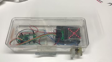 Raspberry Pi Pico Driving a 8x8 Max7219 with MicroPython