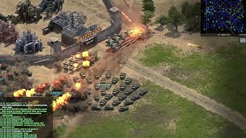 Combat Siege: Killing 2nd base in a row from Grizzly, lvl10 x30flaks flagged both ! Teamwork!