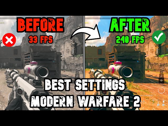 Modern Warfare 2 Beta PC Best Settings: How To Get More FPS