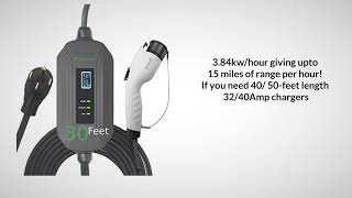 Primecom Level 2 Electric Vehicle Ev Charger 2023