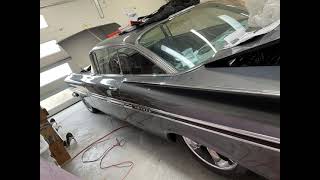1959 Impala Part 14:   Chrome and Glass Assembly