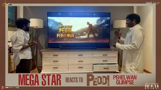 Mega Star Chiranjeevi Garu Reacts To Peddi Pehelwan Glimpse Peddi Ram Charan Buchi Babu Sana