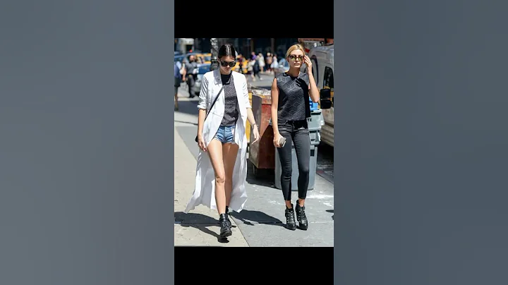 Hailey Bieber and Kendall Jenner ✨ #shorts #viral #status #justinbieber