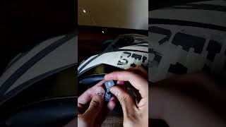 diy dji mic holder for helmet #motovlogindia #djiindia #bike #motorcycle