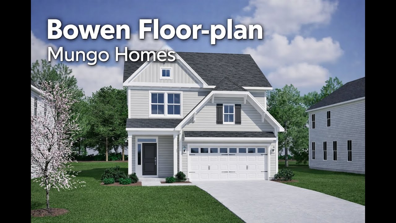 New Construction tour NC | Renaissance at White Oak located in Garner NC | Mungo Homes | Home Tour