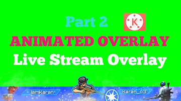 Animated Stream Live Stream Overlay on Mobile | Part 2