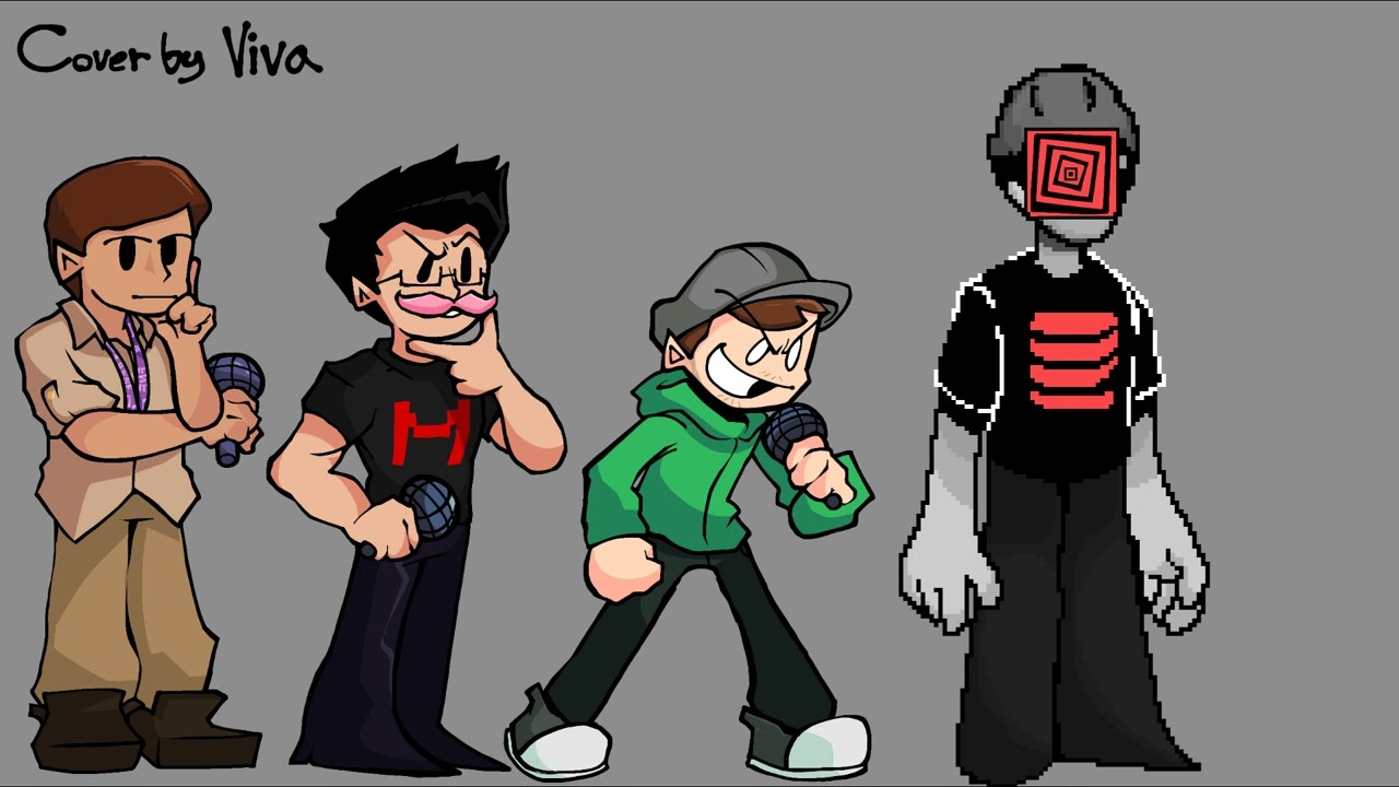 Triple Youtubers Concept of what they look like i guess?
