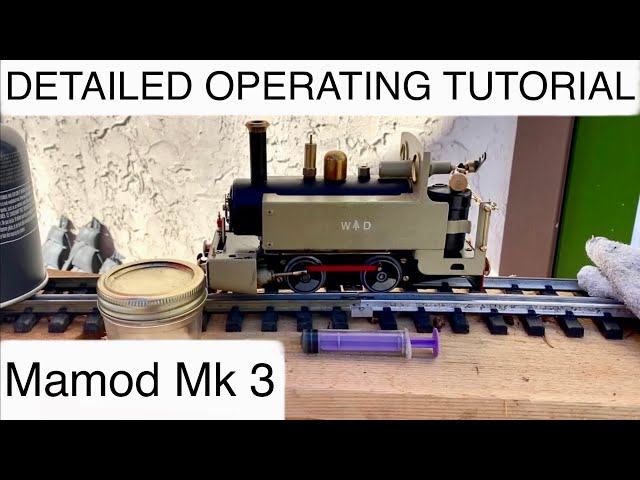 Victoria BC: Detailed Operating Tutorial - By Request - Mamod Mk 3
