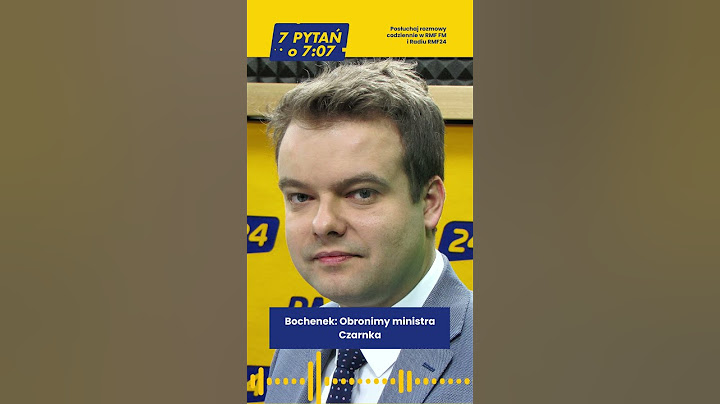 Bochenek: Obronimy ministra Czarnka