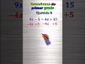 ECUACIONES DE PRIMER GRADO Super Facil - Para principiantes – Ejercicio 3 - ✅#shortsfeed #quidimat ✅