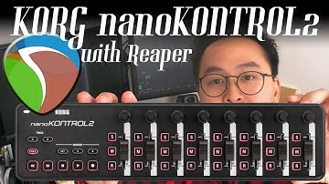 KORG nanoKONTROL2 with Reaper DAW - How to install MIDI device and fully set it up