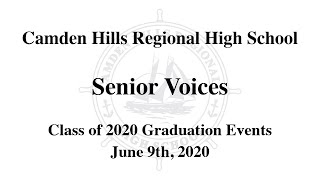 CHRHS Senior Voices 2020