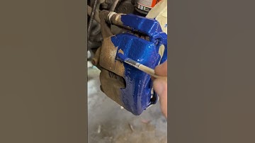 Foliate brake caliper painting Diy tutorial- easy guide #music #automobile #caliperpainting #auto