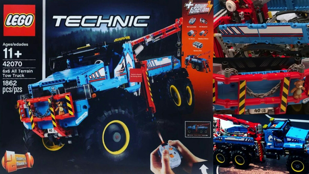 2017 Lego Technic 6x6 All Terrain Tow Truck Pre-Review 42070 2017 Lego Technic 6x6 All Terrain Tow Truck Pre-Review 42070