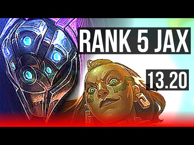 JAX vs ILLAOI (TOP), 8 solo kills, 1.4M mastery, 700+ games, KR Master