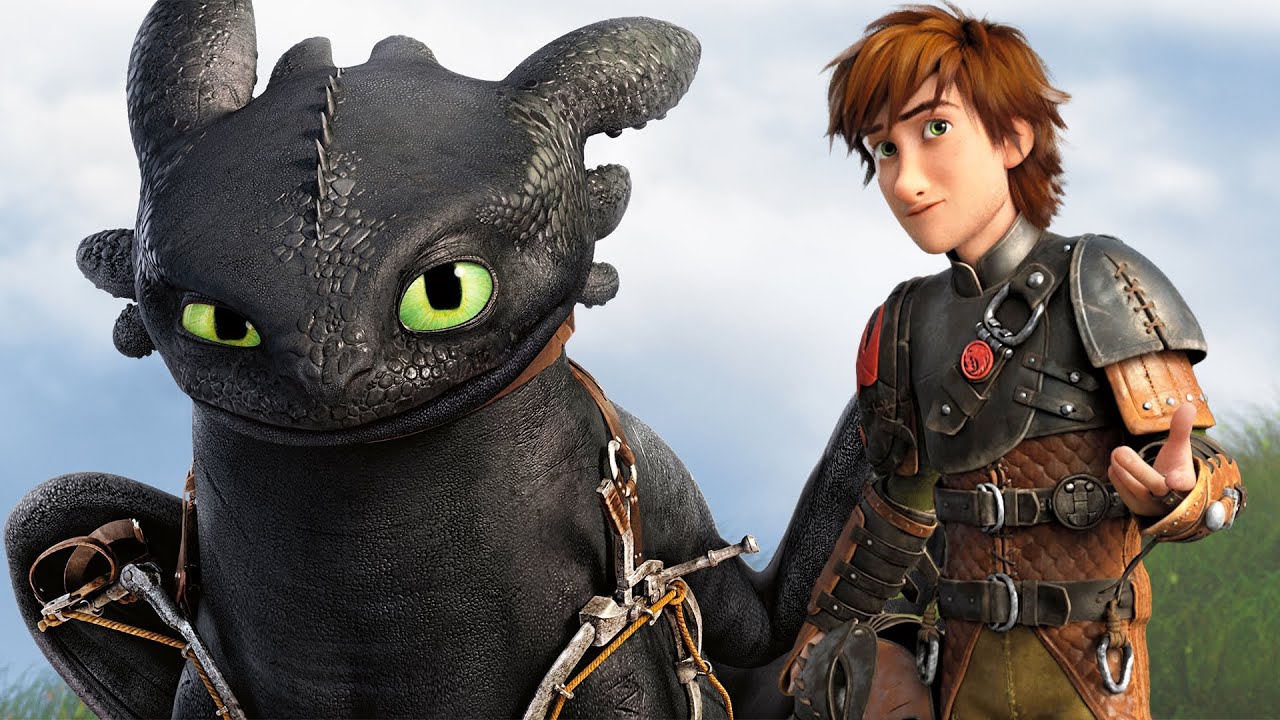 Las escenas más geniales de Chimuelo y Hipo |Como Entrenar a Tu Dragon 2|Dibujos Animados en Español