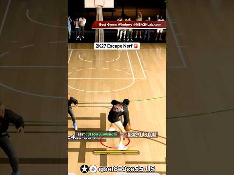 NBA 2K27 Escape Moves Nerf Update #2k #2k27 #nba2k27