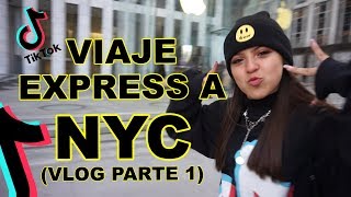 VIAJÉ A NYC A GRABAR UN TIKTOK! (PARTE1)