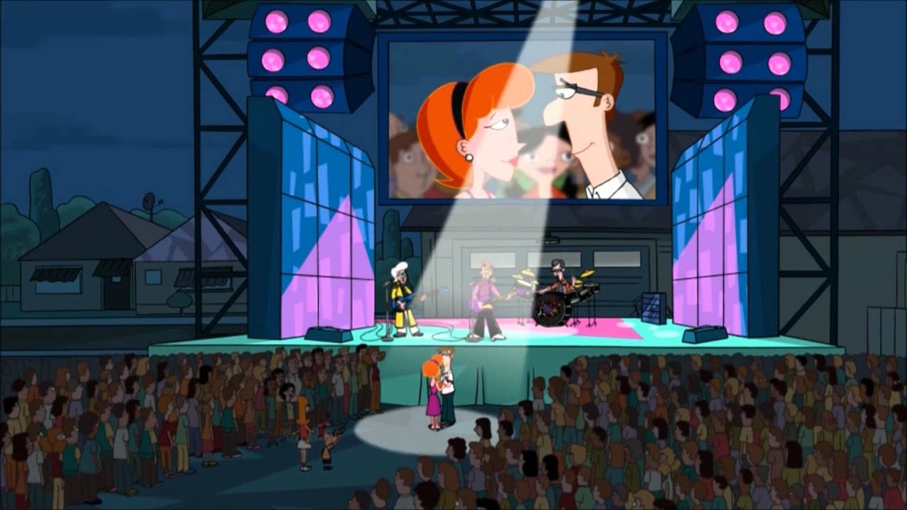 Phineas and Ferb Love Handle You snuck your way right into my heart Acordes Chordify