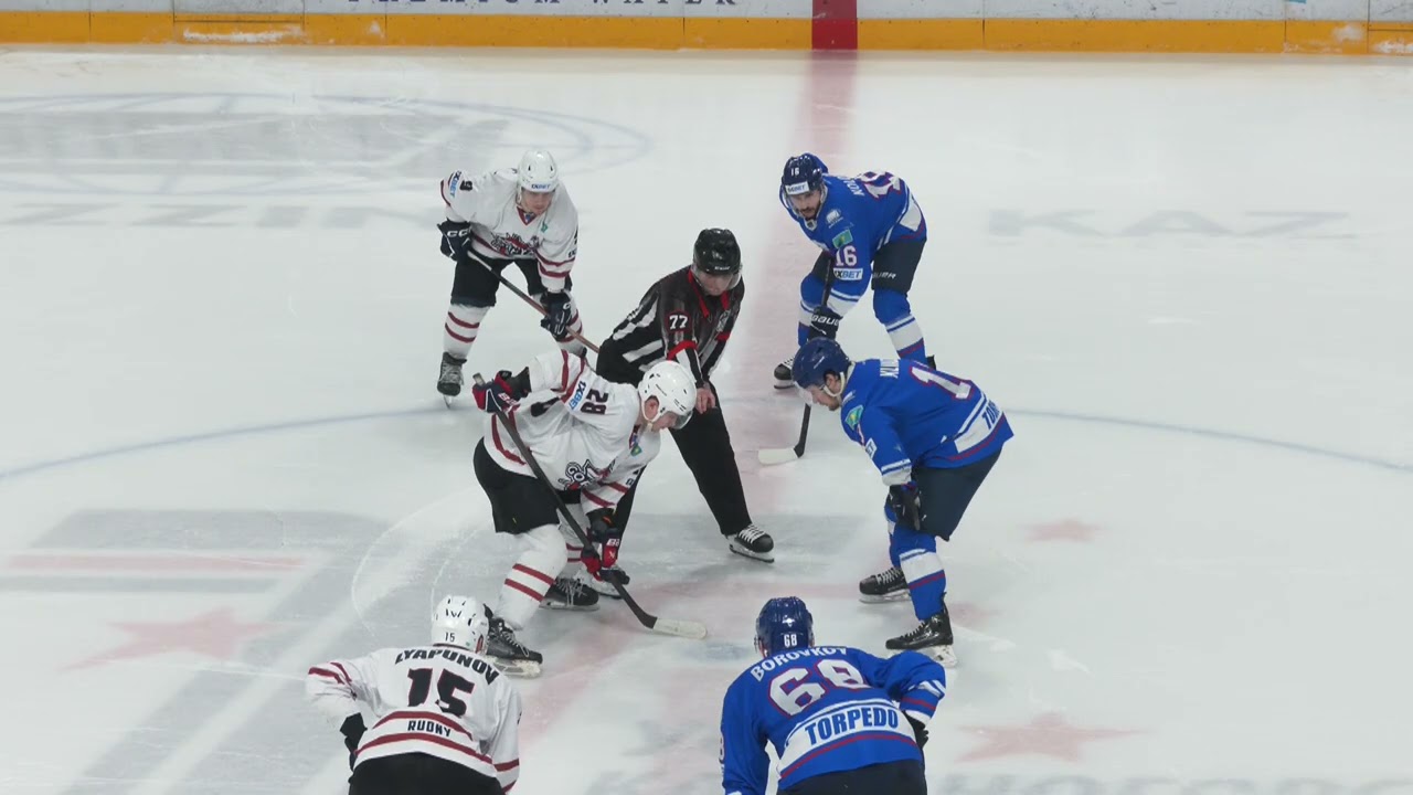 Видеообзор матча Torpedo - Gornyak 1-0 Б, игра №269 1хBet - Pro Hokei Ligasy 2025/2026