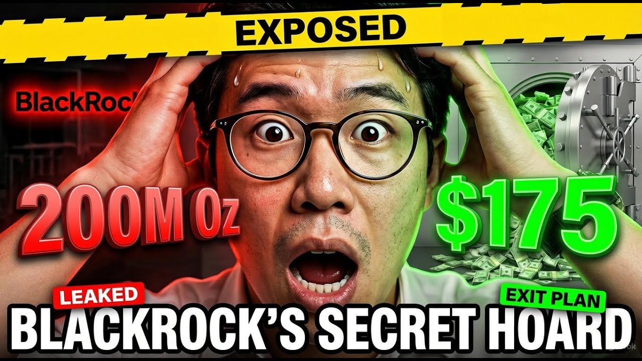 Компания Blackrock тайно приобрела 200 миллионов унций серебра – их план выхода вас шокирует.