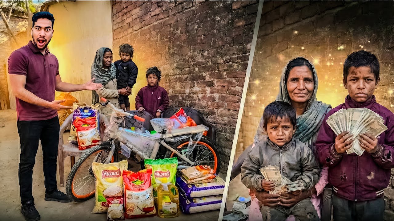 Their Reaction Broke My Heart 😭 | Providing Essentials to a Struggling Family